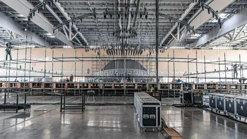 中建五局投資建造精品工程,成山東春晚歷年最大舞臺